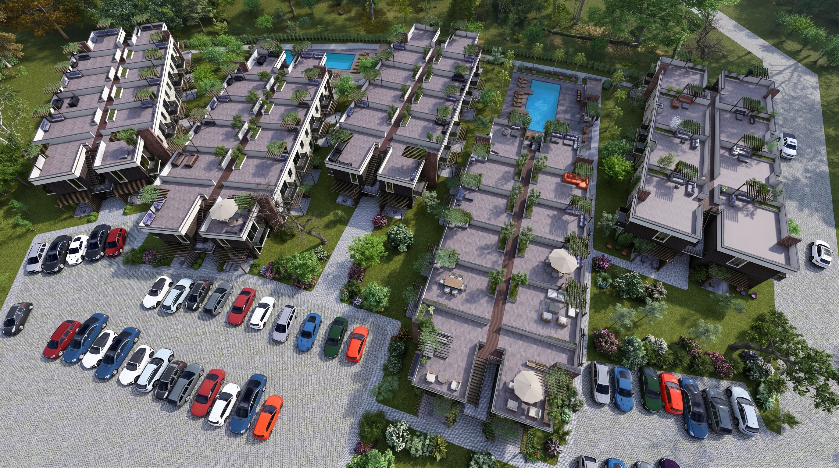 Çamlıca Ege Site Planı